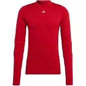 Adidas Maglia funzionale rosso / bianco
