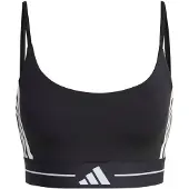 Adidas Reggiseno Sportivo A Bassa Intensità Hyperglam 3 Stripes