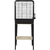 Zolux Birdcage: loft chic con mobili neri