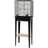 Zolux Birdcage: loft chic con mobili neri