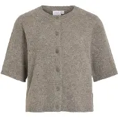Vila Viliga Maniche Corte Cardigan A Maglia