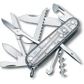 Victorinox Huntsman, coltellino svizzero, argento trasparente