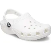 Crocs Kid's Classic Clog T Sandali Bambini (24-25, bianco)