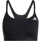 Adidas Reggiseno sportivo 'Opt Ess' nero / bianco