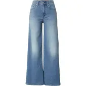 Levi's Jeans '728 High Rise Wide Leg' blu denim