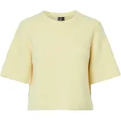 Pieces Top A Maglia | Giallo | L