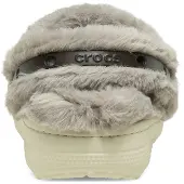 Crocs Classic Unfurgettable Clog Scarpe da casa (M8 / W10, beige/grigio)