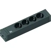 Bachmann CONNECT LINE - Stromverteilungseinheit - Ausgangsanschlüsse: 4 - 2 m (420.0017)