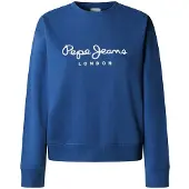 Pepe Jeans per donna. PL5800072 Maglia blu Maty (XS), Casual, Cotone
