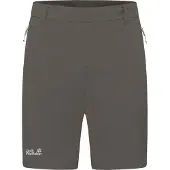 Jack Wolfskin Hikeout Shorts Pantaloncini Uomo (46, marrone/grigio)