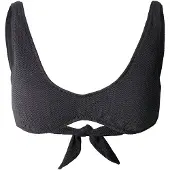 Seafolly Top per bikini nero