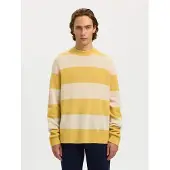 Selected Maglione Girocollo Uomini Giallo S