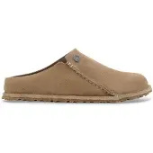 Birkenstock Zermatt Premium Suede Leather Pantofole (41 - Regular, beige)