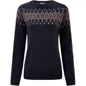 Sherpa Women's Yeshe Crew Neck Sweater Maglione Donna (M, blu)