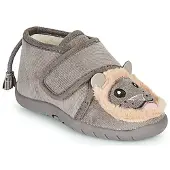 Little Mary Pantofole bambini LIONVELCRO ragazzo - Grigio - 21