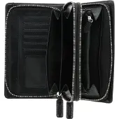 PICARD Buddy 1 Portafoglio Vera Pelle 22 cm nero