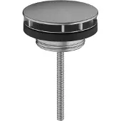 Hansgrohe Valvola per lavabo DN32 Cromo Nero Spazzolato, 50001340