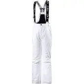 CMP Kid's Salopette Twill Pantaloni da sci Bambini (104, bianco)