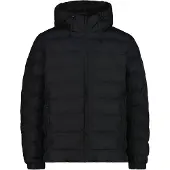 CMP Down Jacket Fix Hood Giacca sintetica Uomo (56, nero)