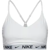 Nike Reggiseno sportivo 'Indy' navy / grigio chiaro / bianco