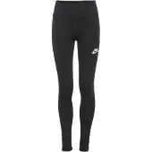 Nike Girl's Sportswear Classic High-Waisted Leggings Leggings Bambini (L, nero)