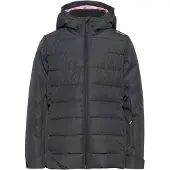 CMP Girl's Jacket Fix Hood Giacca softshell Bambini (128, nero)