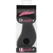 Dtangler Spazzola per capelli manico argentato — Spazzola per capelli