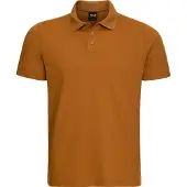 Jack Wolfskin Travel Polo Maglia polo Uomo (S, marrone)