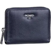 PICARD Bingo Portafoglio Vera Pelle 11.5 cm blu