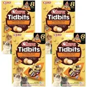 Inaba Churu Tidbits Snack Di Pollo Per Gatti 8x96g