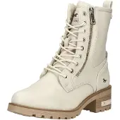 Mustang Stivaletto stringato 'Haukea' beige chiaro