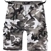 Brandit Pantaloni cachi / canna / nero / bianco