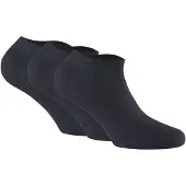 Rohner Basic Sneaker Bamboo 3er Pack Calze casual (39-42, nero)