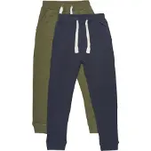 Minymo Pantaloni navy / verde sfumato
