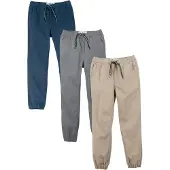 Bonprix Pantaloni beige / blu notte / grigio scuro