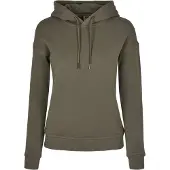 Urban Classics Ladies Essentials Hoody Olive Taglia: M | Maglioni a maglia Outlet | Donna | Verde