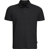 Jack Wolfskin Travel Polo Maglia polo Uomo (S, nero)