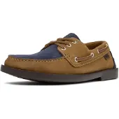 Camper Mocassino da barca Twins in nabuk