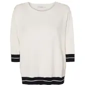 TATUUM Pullover 'Aki' nero / bianco