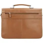 PICARD Toscana Valigetta Vera Pelle 37 cm Vano porta PC marrone