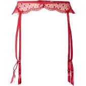 Hunkemoller Reggicalze 'Cordelie' rosso