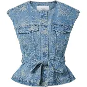 Y.A.S Yaskari Gilet In Denim