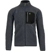Karpos Moiazza Retrò Fleece Giacca in pile Uomo (S, grigio)