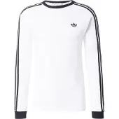 Adidas Originals Maglietta '3-STRIPES LONGSLEEVE' nero / bianco