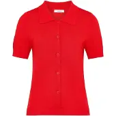 Tamaris polo in maglia rosso - S