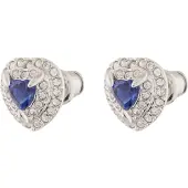 Swarovski Orecchini blu reale / argento