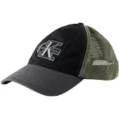 Calvin Klein Cappello da baseball grigio / nero