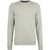 Stoic MerinoFleece240 MMXX.Persberg Crew Pullover in lana merino Uomo (XXL, grigio)
