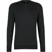 Stoic MerinoFleece240 MMXX.Persberg Crew Pullover in lana merino Uomo (M, nero)