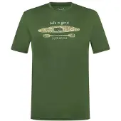 Super.natural River Pleasure Tee Maglia merino Uomo (S, olivia)